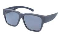 Polarized sunglasses overlapping PolarZone 03-1M eyeglasses
